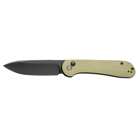 Nóż składany Civivi Button Lock Elementum C2103B olive micarta