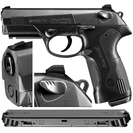 Pistolet wiatrówka Beretta Px4 Storm 4,5 mm BB/Diabolo CO2
