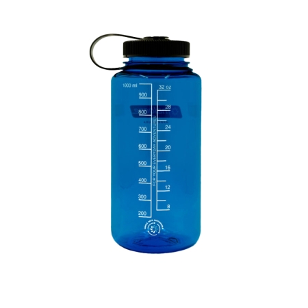 Butelka Nalgene Wide Mouth 1 l niebieska z szerokim wlewem