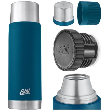 Termos Esbit Sculptor Vacuum Flask 1 l niebieski