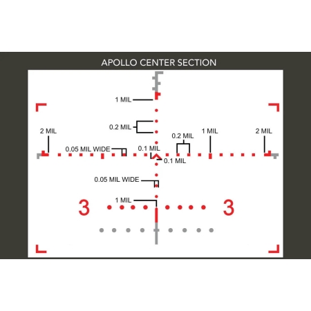 Luneta celownicza Primary Arms GLx 4-16x50 mm FFP iR ACSS Apollo 6.5CR/.224V