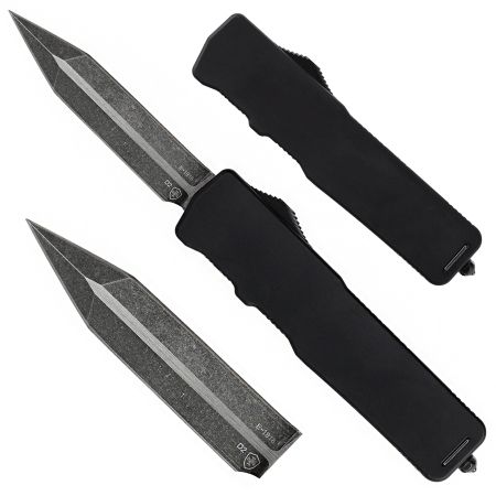 Nóż OTF Templar Knife Excalibur Large Black Rubber Dagger