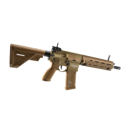 Replika karabinek ASG H&K Heckler&Koch HK416 A5 6 mm brązowa, full auto, elektryczna