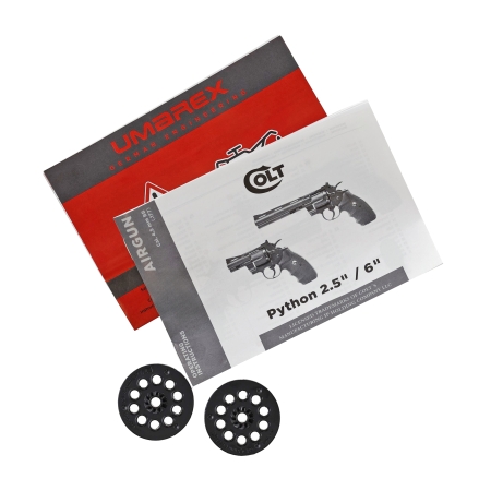 Rewolwer wiatrówka Colt Python 6