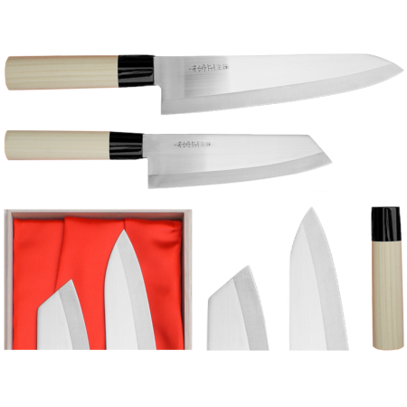 Zestaw 2 noży Satake Megumi Bunka / Szefa kuchni