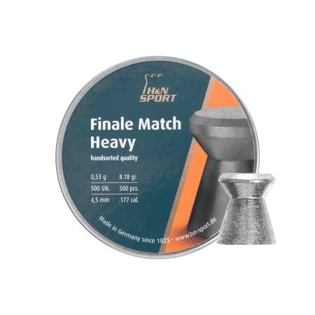Śrut diabolo H&N Finale Match Heavy 4,5 mm 500 szt.
