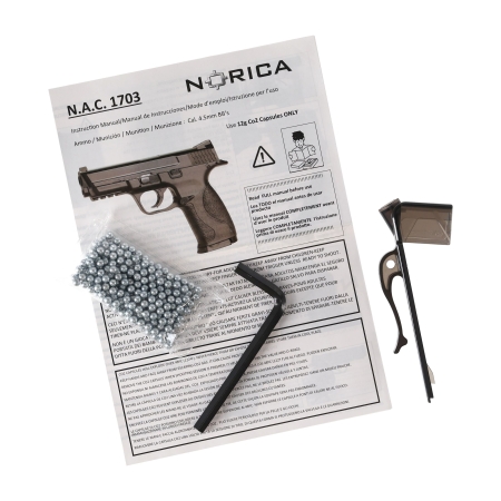 Pistolet wiatrówka Norica N.A.C. 1703 4,5 mm BB CO2