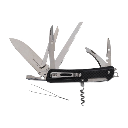 Scyzoryk Ruike LD42-B wielofunkcyjny, czarny