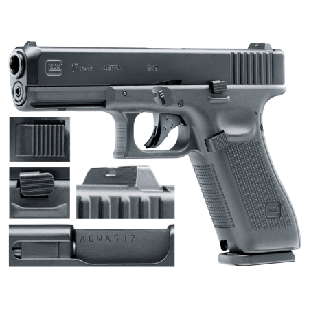 Replika pistolet ASG Glock 17 gen 5. 6 mm