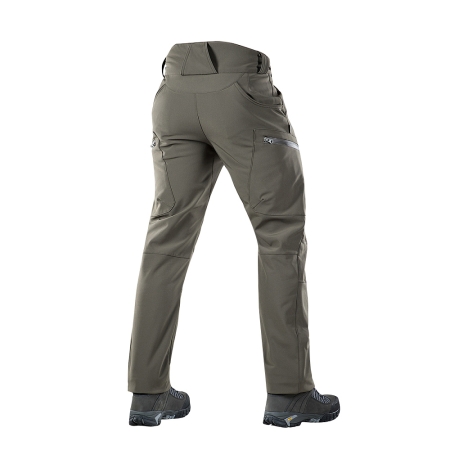 Spodnie trekkingowe M-Tac Soft Shell Winter oliwkowe