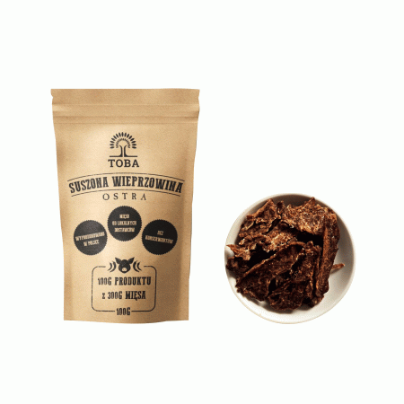 Wieprzowina suszona Toba ostra 100 g