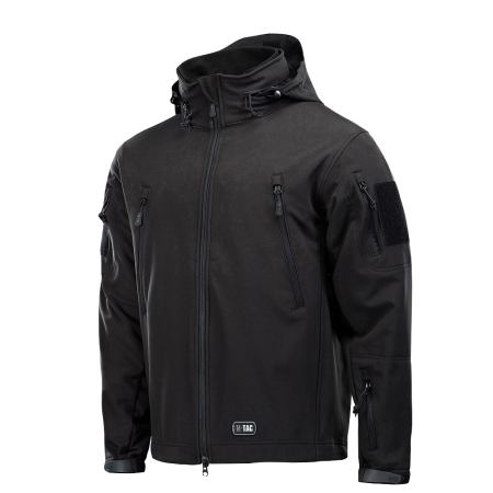 Kurtka M-Tac Soft Shell z podpinką czarna