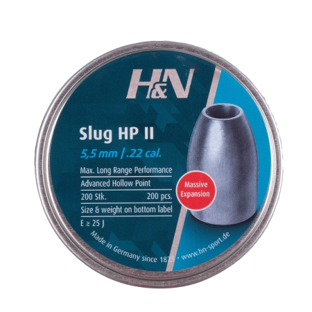 Śrut diabolo H&N Slug HP II 5,51 mm 200 szt.