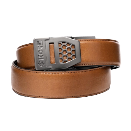 Pas strzelecki Kore Essentials Leather Gun Belt X6 tan