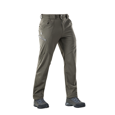 Spodnie trekkingowe M-Tac Soft Shell Winter oliwkowe