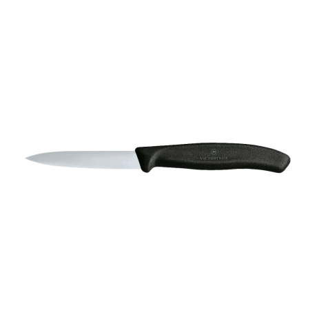 Nóż do warzyw i owoców Victorinox 6.7603 gładki, czarny