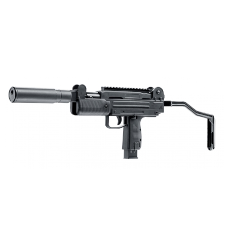 Pistolet maszynowy wiatrówka IWI Mini Uzi 4,5 mm sprężnowy