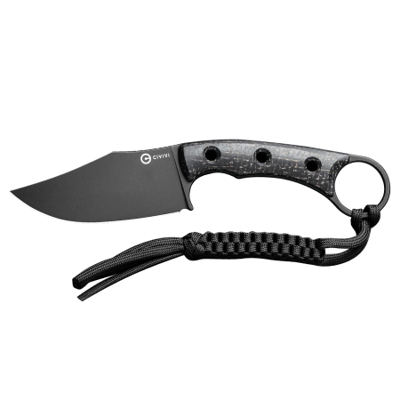 Nóż o stałej klindze Civivi Midwatch C20059B-1 black burlap micarta