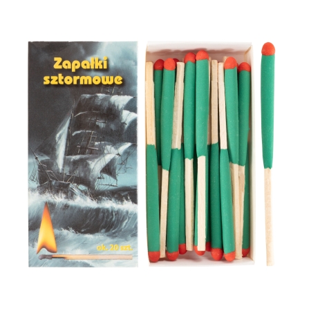 Zapałki sztormowe 20 sztuk