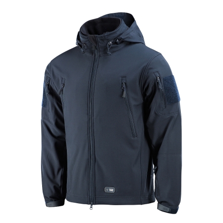 Kurtka M-Tac Soft Shell z podpinką granatowa