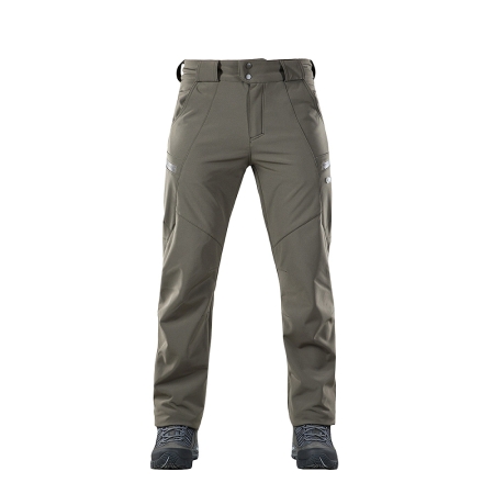 Spodnie trekkingowe M-Tac Soft Shell Winter oliwkowe