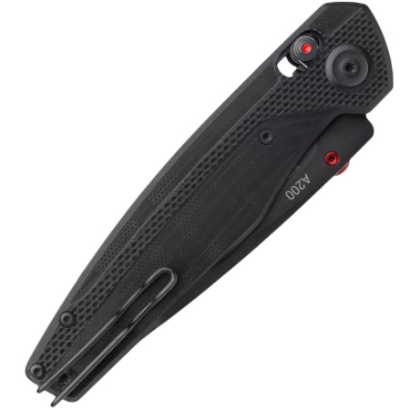 Nóż składany ANV Knives A200 ANVA200-001 czarny