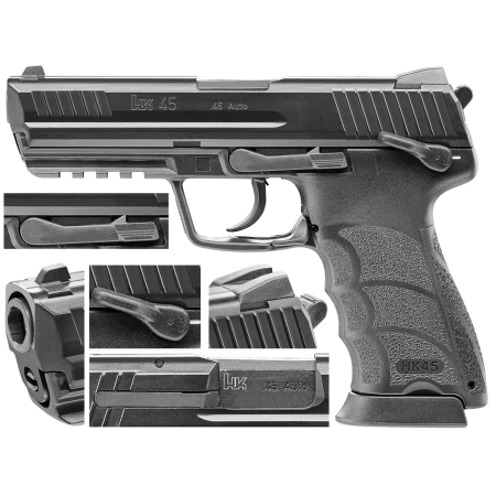 Replika pistolet ASG H&K Heckler&Koch HK45 6 mm
