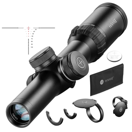 Luneta celownicza do kuszy Hawke XB30 Pro Crossbow 1-5x24 SR IR