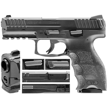 Replika pistolet ASG Heckler&Koch VP9 GBB 6 mm CO2