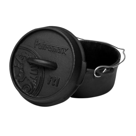 Garnek żeliwny Petromax ft1 0,93 l z płaskim dnem
