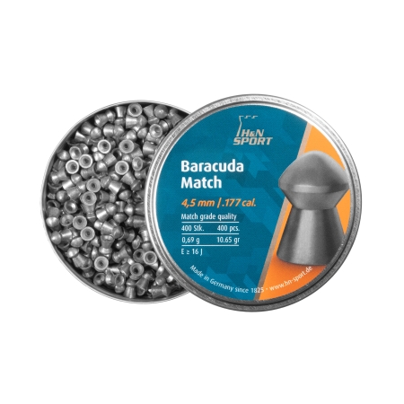 Śrut diabolo H&N Baracuda Match 4,5 mm 400 szt.