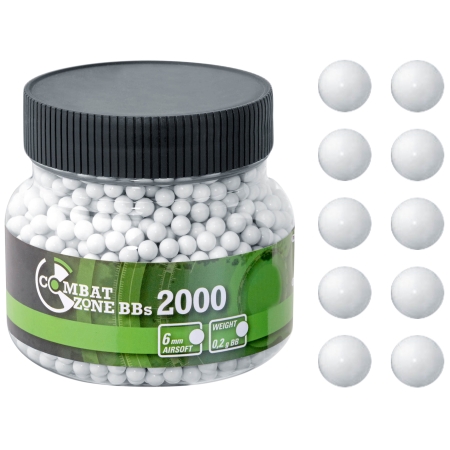 Kulki BB do ASG Combat Zone Basic 0,2 g 6 mm 2000 szt.