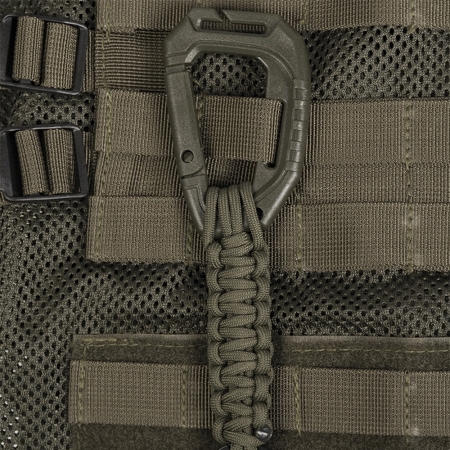 Brelok Mil-Tec z karabińczykiem Molle oliwkowy