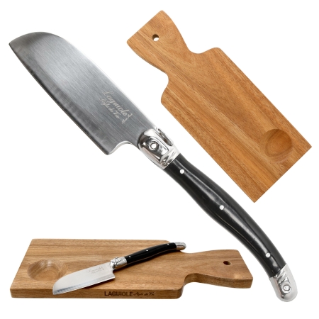 Nóż do sera Laguiole Santoku Premium Line z deską