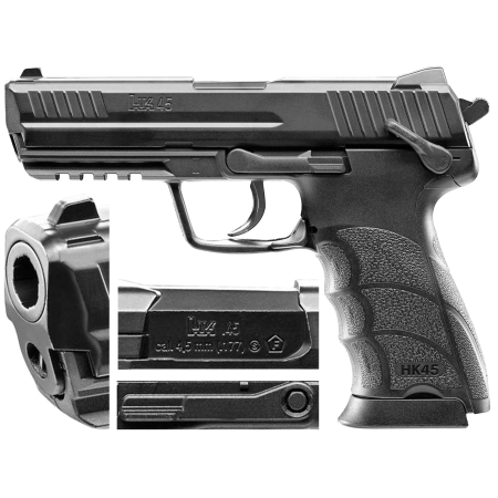 Replika pistolet ASG H&K Heckler&Koch HK45 6 mm