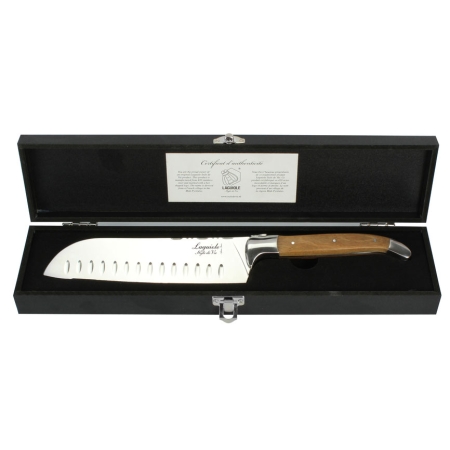Nóż Laguiole Santoku Olive