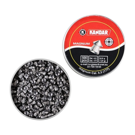 Śrut diabolo Kandar Magnum 4,5 mm 500 szt. molet
