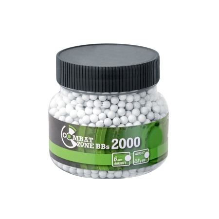 Kulki BB do ASG Combat Zone Basic 0,2 g 6 mm 2000 szt.