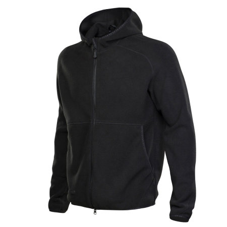 Bluza męska M-Tac z kapturem z mikropolaru czarna