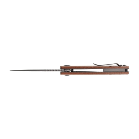Nóż składany Trollsky Knives Mandu brązowy Micarta