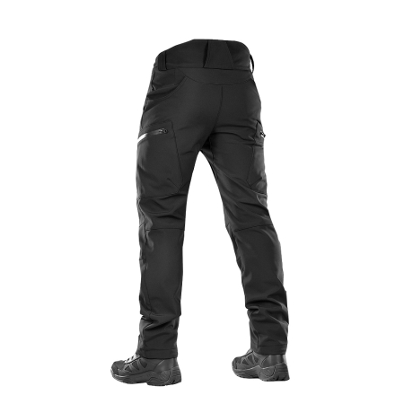 Spodnie trekkingowe M-Tac Soft Shell Winter czarne