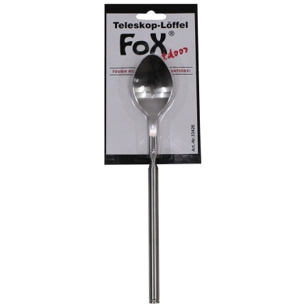 Łyżka teleskopowa Fox Outdoor ze stali nierdzewnej