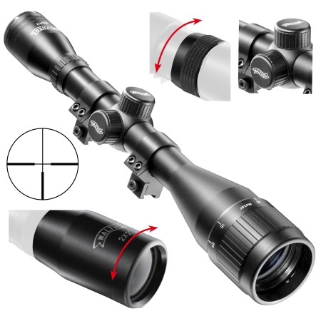 Luneta celownicza Walther 6x42 AO z/m 11 mm