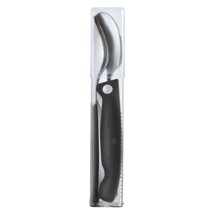 Zestaw sztućców Victorinox 6.7192.F3 (nóż składany, widelec, łyżka) czarny