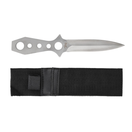 Nóż rzutka Fox Outdoor 22,5 cm w pokrowcu