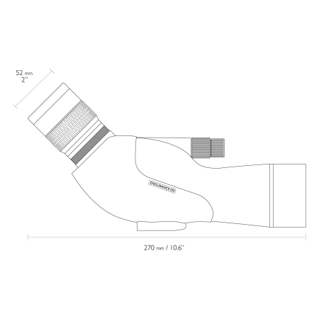 Luneta obserwacyjna Hawke Endurance ED 13-39x50 kątowa