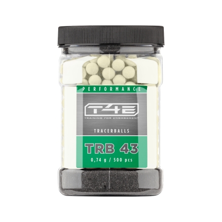 Kulki gumowe T4E Performance TRB Tracer kal. .43 500 szt.