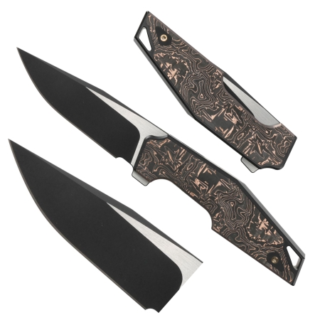 Nóż składany WE Knife One and Only WE23001-2 czarny