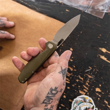 Nóż Gerber Slimsada D2 micarta oliwka