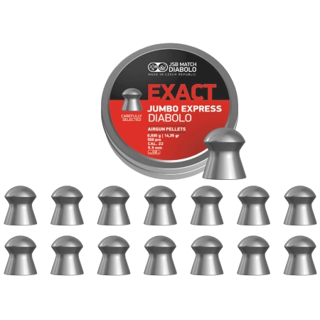 Śrut diabolo JSB Exact Jumbo Express 5,52 mm 250 szt.
